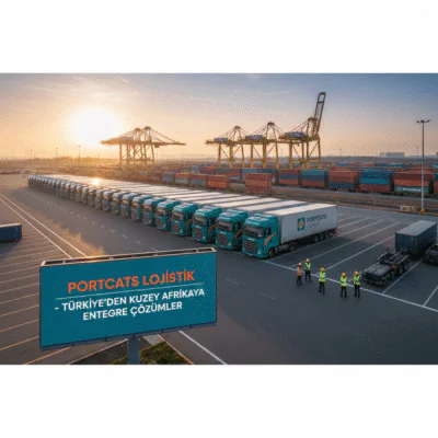 Professional freight forwarding services from Turkey to North Africa featuring FCL and project cargo solutions.
