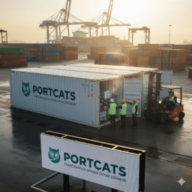 Portcats Logistics Türkiye çıkışlı soğutmalı (reefer) konteyner taşımacılığı ve sıcaklık kontrollü hassas lojistik hizmetleri